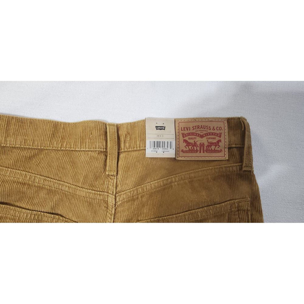 Levi's 94 baggy mid rise loose hips and thigh 28x31 inches women's Corduroy - Picture 8 of 8